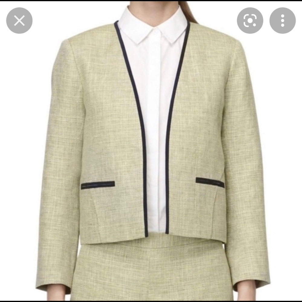 CLUB MONACO Linen Blazer